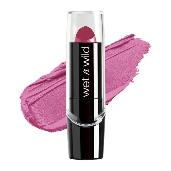 wet n wild Silk Finish Lipstick| Hydrating Lip Color| | Retro Pink - Picture 1 of 3